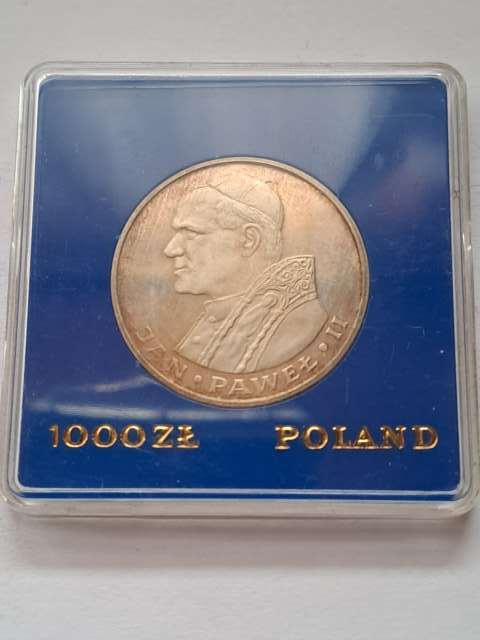 1000 zł Jan Paweł II 1983 r 1000 zł Jan Paweł II 1983 r