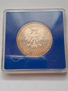 1000 zł Jan Paweł II 1983 r