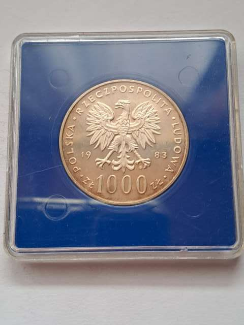 1000 zł Jan Paweł II 1983 r 1000 zł Jan Paweł II 1983 r