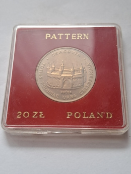 20 zł Barbakan w Krakowie 1981 r próba