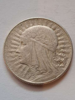 5 zł Głowa Kobiety 1933 r