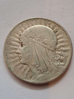 5 zł Głowa Kobiety 1934 r