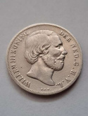 Holandia 1 Gulden Willem III 1858 r Holandia 1 Gulden Willem III 1858 r
