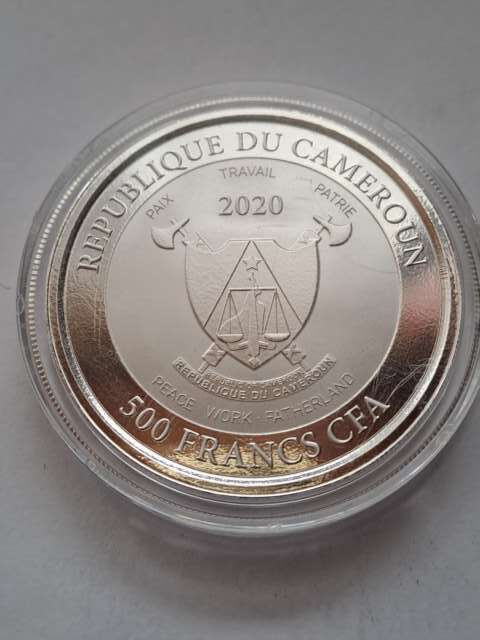 Kamerun 500 Franków Mandryl 2020 r Kamerun 500 Franków Mandryl 2020 r