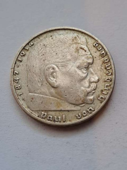 Niemcy 2 Marki Hindenburg 1939 r A