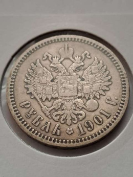 Rosja Rubel Mikołaj II 1901 r