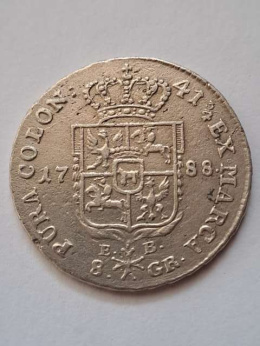 Stanisław August Poniatowski 2 złote 8 groszy 1788 r