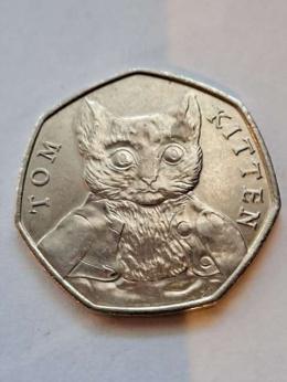 Wielka Brytania 50 pence 2017 r