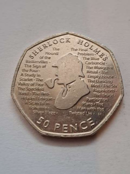 Wielka Brytania 50 pence 2019 r