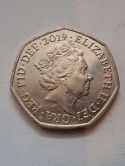 Wielka Brytania 50 pence 2019 r