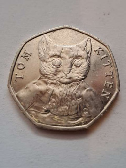 Wielka Brytania 50 pence 2017 r