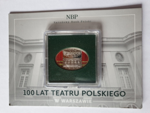 10 zł 100 Lat Teatru Polskiego 2013 r 10 zł 100 Lat Teatru Polskiego 2013 r