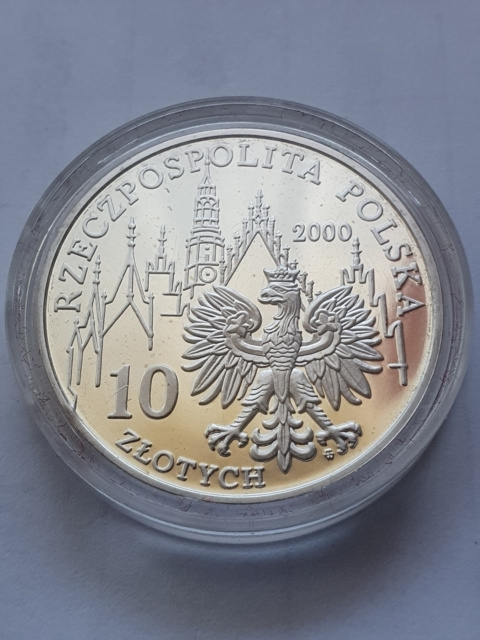 10 zł 1000 - Lecie Wrocławia 2000 r 10 zł 1000 - Lecie Wrocławia 2000 r