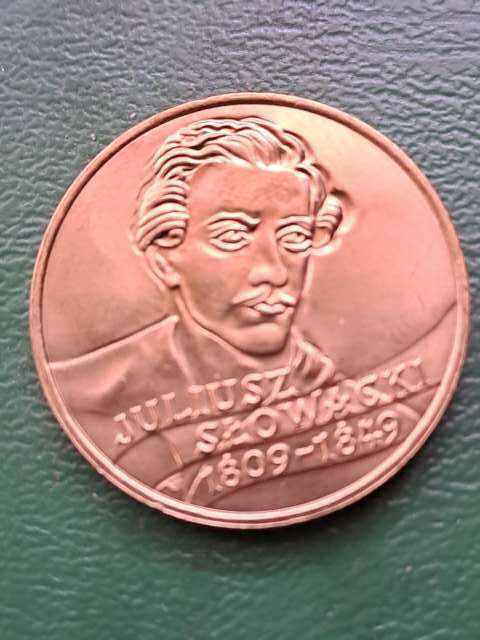 2 zł Juliusz Słowacki 1999 r
