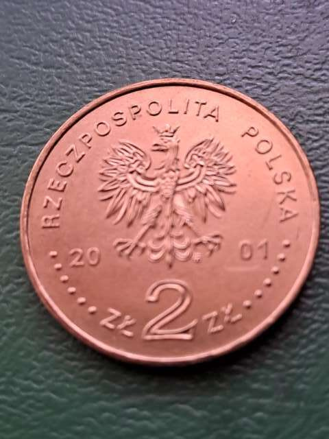 2 zł Kopalnia Soli w Wieliczce 2001 r