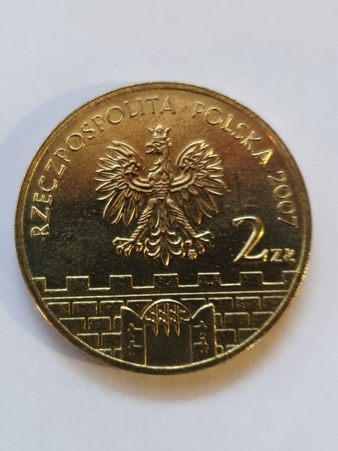2 zł Miasta Historyczne - Gorzów Wielkopolski 2007 r 2 zł Miasta Historyczne - Gorzów Wielkopolski 2007 r