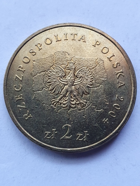 2 zł Województwo Małopolskie 2004 r 2 zł Województwo Małopolskie 2004 r