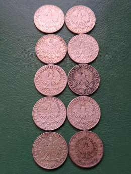 2 zł Żalowce i i Piłsudski 1936 - 1934 r 10 szt
