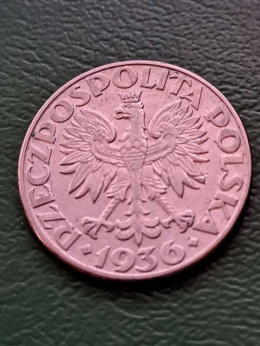 2 zł Żaglowiec 1936 r
