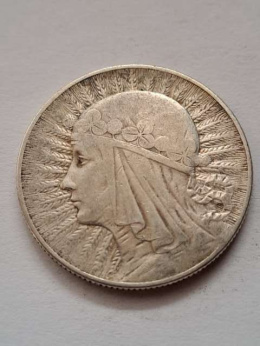 5 zł Głowa Kobiety 1933 r
