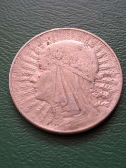 5 zł Głowa Kobiety 1933 r