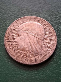 5 zł Głowa Kobiety 1933 r