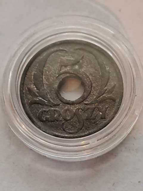 Generalna Gubernia 5 Groszy 1939 r