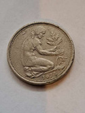 Niemcy 50 Pfenning 1978 r F Niemcy 50 Pfenning 1978 r F