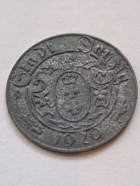 WMG 10 Fenigów Małe Cyfry 1920 r WMG 10 Fenigów Małe Cyfry 1920 r