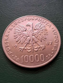 10 000 zł Jan Paweł II 1987 r 10 000 zł Jan Paweł II 1987 r