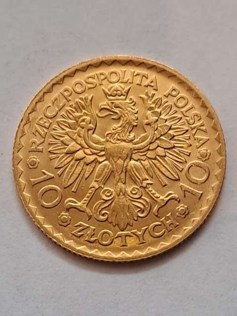 10 zł Bolesław Chrobry 1925 r 10 zł Bolesław Chrobry 1925 r