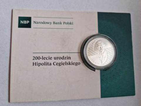 10 zł Hipolit Cegielski 2013 rok 10 zł Hipolit Cegielski 2013 rok