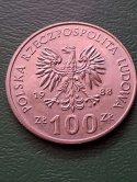 100 zł Jadwiga 1988 r 100 zł Jadwiga 1988 r