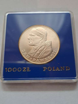 1000 zł Jan Paweł II 1982 r