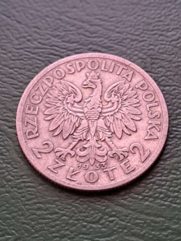 2 zł Głowa Kobiety 1933 r