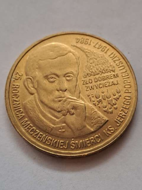 2 zł Jerzy Popiełuszko 2009 r