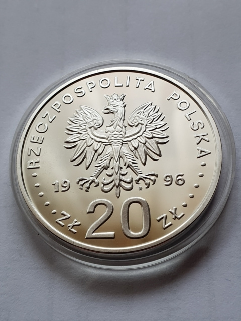 20 zł Tysiąclecie Miasta Gdańska 1996 r