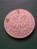 5 zł Głowa Kobiety 1933 r 5 zł Głowa Kobiety 1933 r