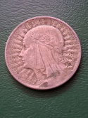 5 zł Głowa Kobiety 1934 r 5 zł Głowa Kobiety 1934 r
