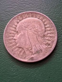 5 zł Głowa Kobiety 1934 r