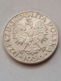5 zł Żaglowiec 1936 r 5 zł Żaglowiec 1936 r