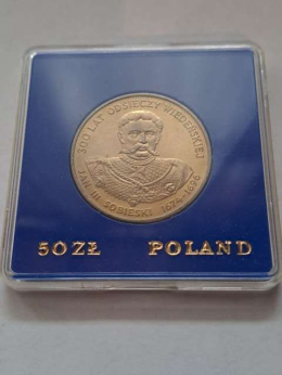 50 zł Jan III Sobieski 1983 r
