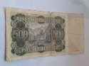 Banknot 500 złotych 1940 r seria A Banknot 500 złotych 1940 r seria A