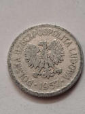 1 złoty 1957 r 1 złoty 1957 r