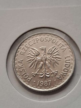 1 złoty 1987 r