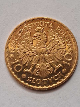 10 zł Bolesław Chrobry 1925 r prooflike