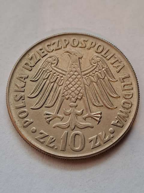 10 zł Kazimierz Wielki wklęsły 1964 r 10 zł Kazimierz Wielki wklęsły 1964 r