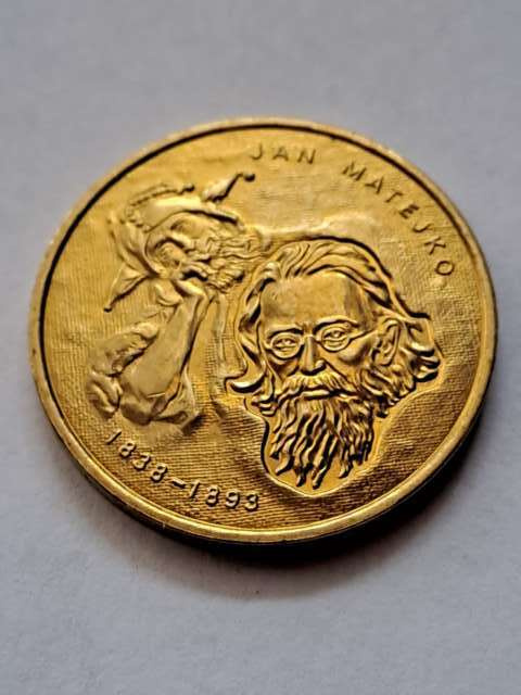 2 zł Jan Matejko 2002 r