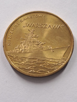 2 zł Niszczyciel Rakietowy Warszawa 2013 r