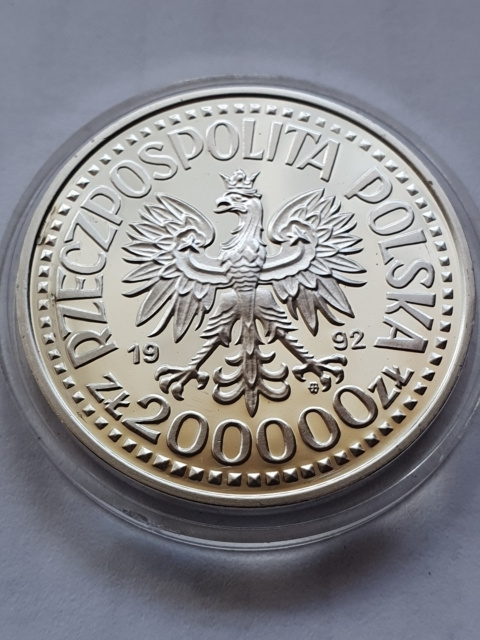 200 tys Władysław III Warneńczyk 1992 r